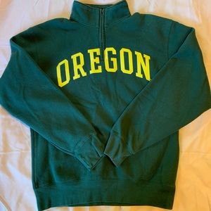 University of Oregon Half-Zip Sweatshirt